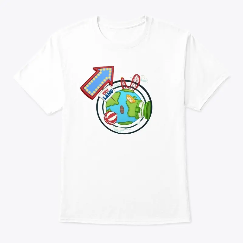 "Fru Land" T-Shirt (White)